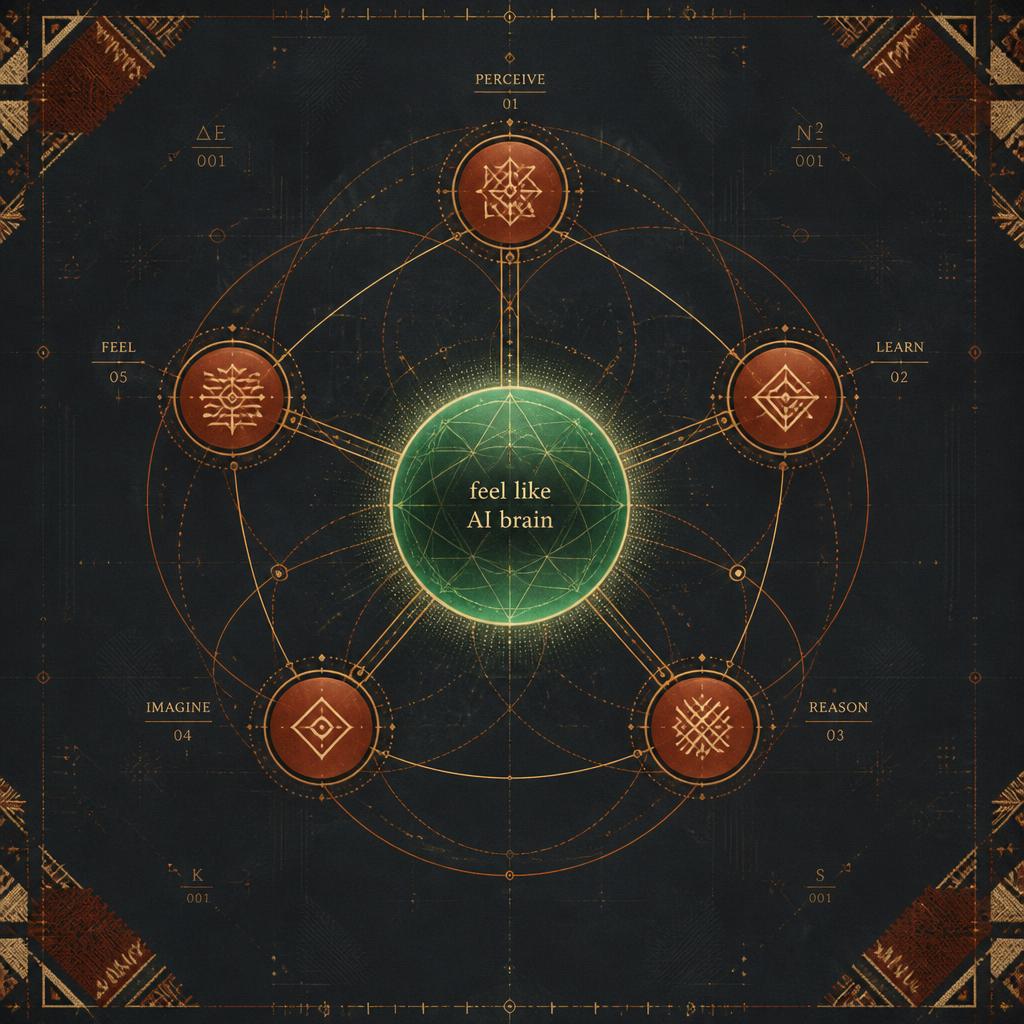 Orbital diagram of the five pillars